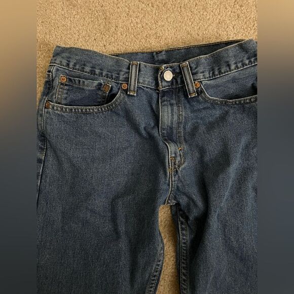 Levi’s 505 Medium Stone Wash Jeans - Picture 4 of 7